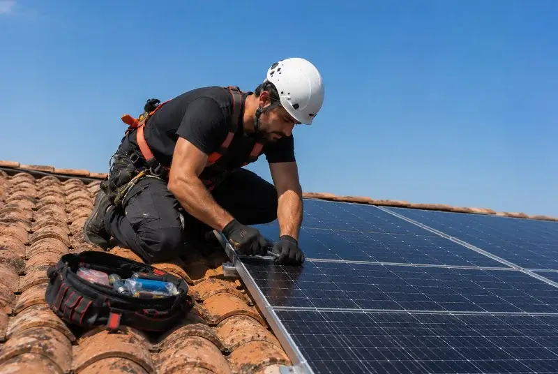 Maintenance et monitoring de panneaux solaires à Pratviel