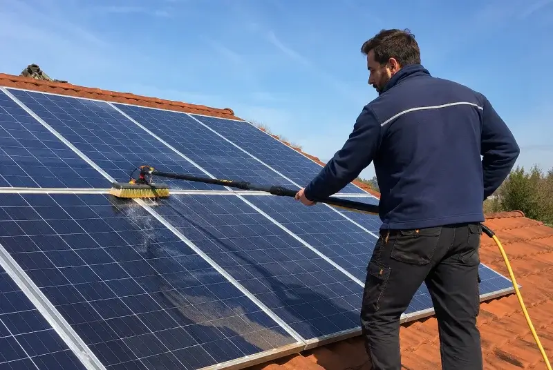 Nettoyage et entretien de panneaux solaires à Pratviel